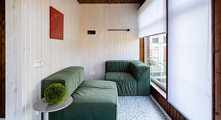 Диван для балкона и лоджии-3, Диван Фри для веранды